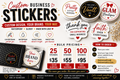 ✨ Custom Business Stickers | Waterproof & Glossy
