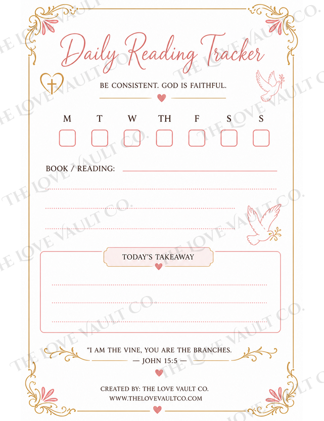 Faith Journal Printable Bundle | Bible Study, Prayer Tracker & More