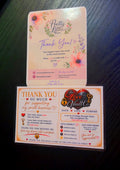 ✨ CUSTOM BUSINESS THANK YOU CARDS ✨